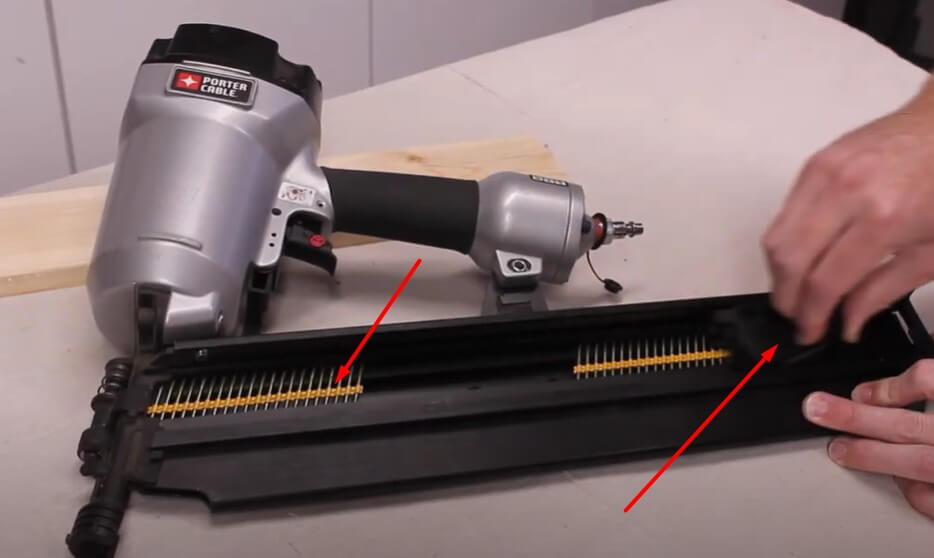 How to load a framing nailer