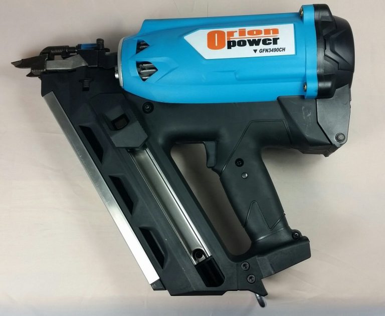 OrionPower OGG3490CH GasPowered Nail Gun Review Tools Mirror