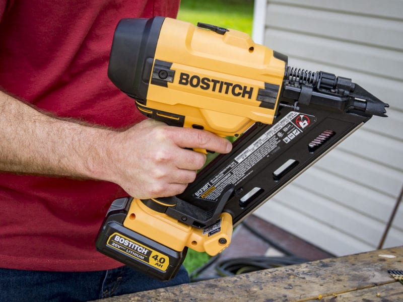 Benefits of Bostitch BCF30PTM1 20V Max Cordless Framing Nailer