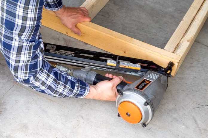 drive nails for framing with a framing nail gun