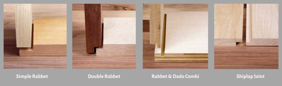 Different Types of Rabbet Different Types of Rabbet