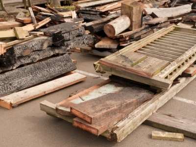 Source of scrap wood