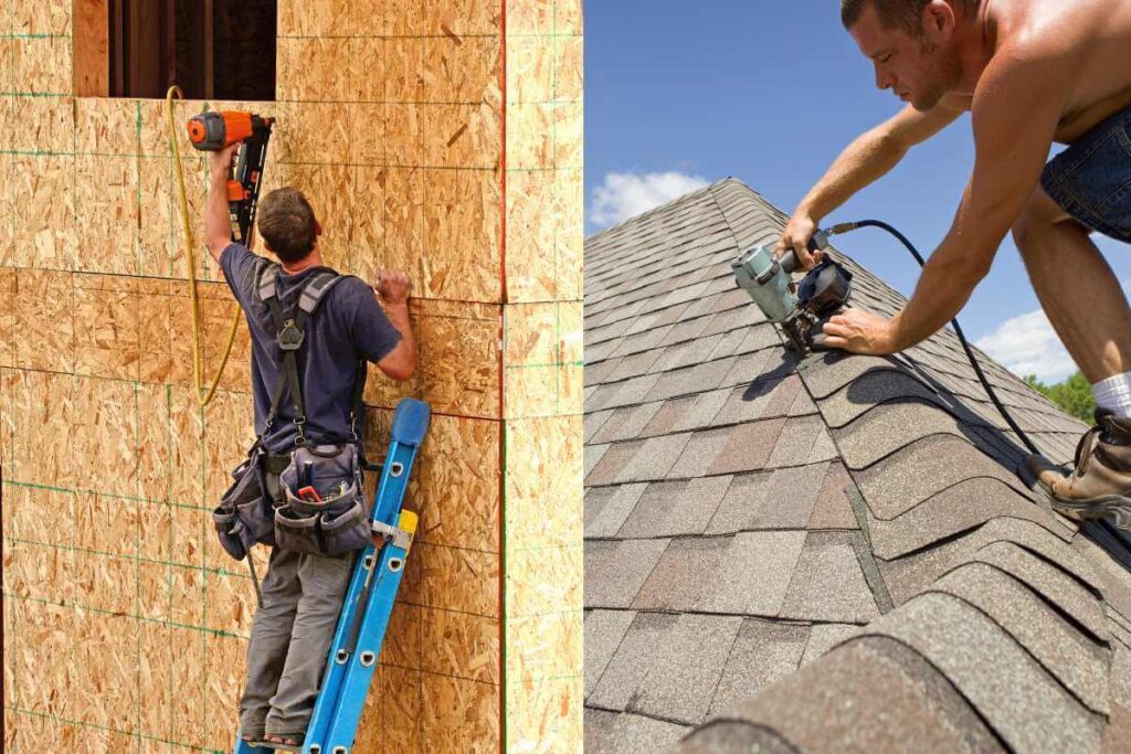 difference between a siding nailer and a roofing nailer