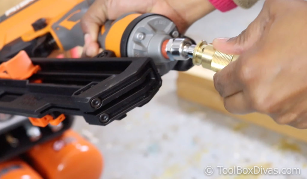 how to unplug air hose from a framing nail gun