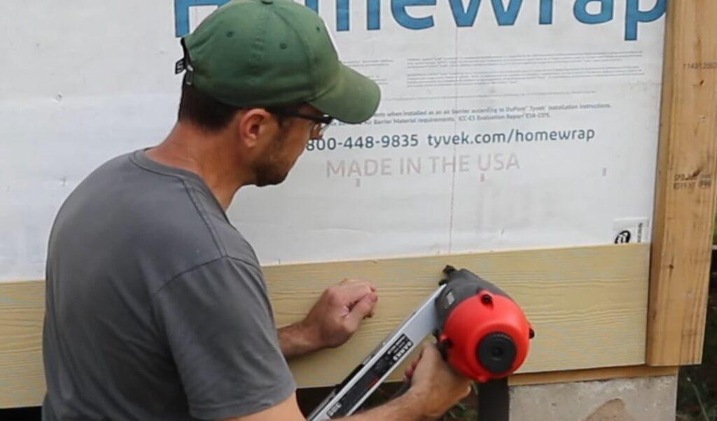 How To Install Hardie Siding With A Nail Gun