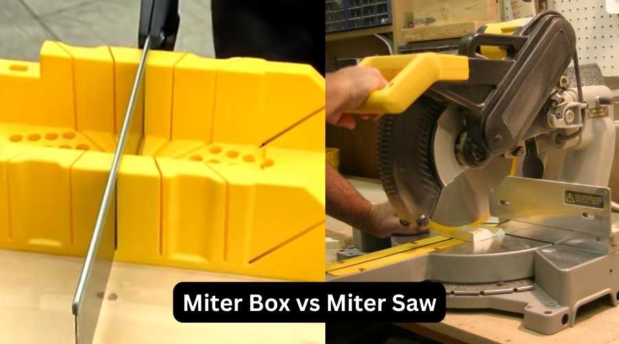 Miter Box vs Miter Saw