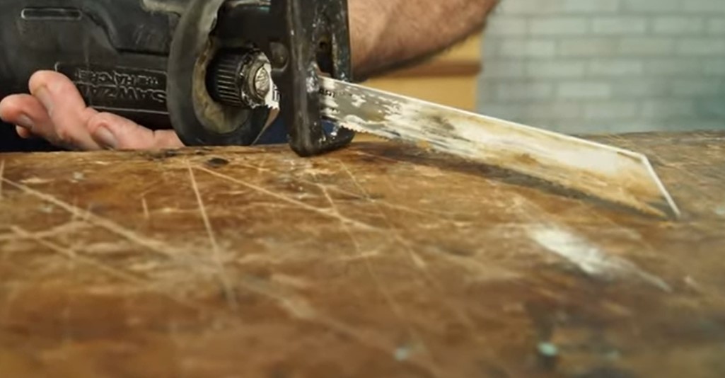 Techniques For Making A Perfectly Straight Cut With A Reciprocating Saw