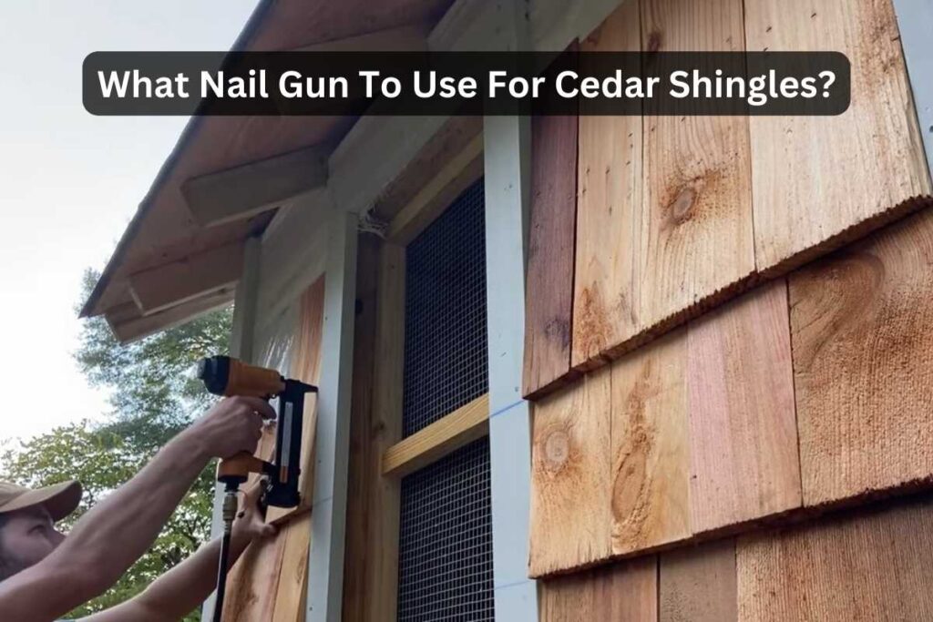 What Nail Gun To Use For Cedar Shingles? Expert Tips Tools Mirror