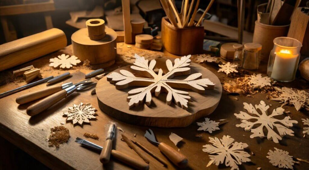 Nature-Inspired Snowflake design