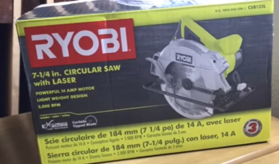 Unpacking Your Ryobi Circular Saw