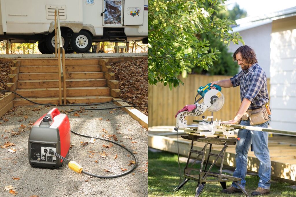 How Big of a Generator is Needed to Run a Table Saw