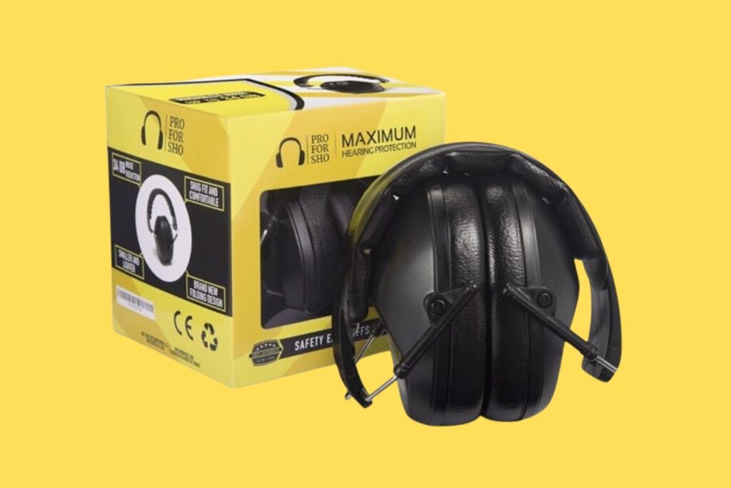 Pro For Sho 34dB NRR Hearing Protection Ear Muffs